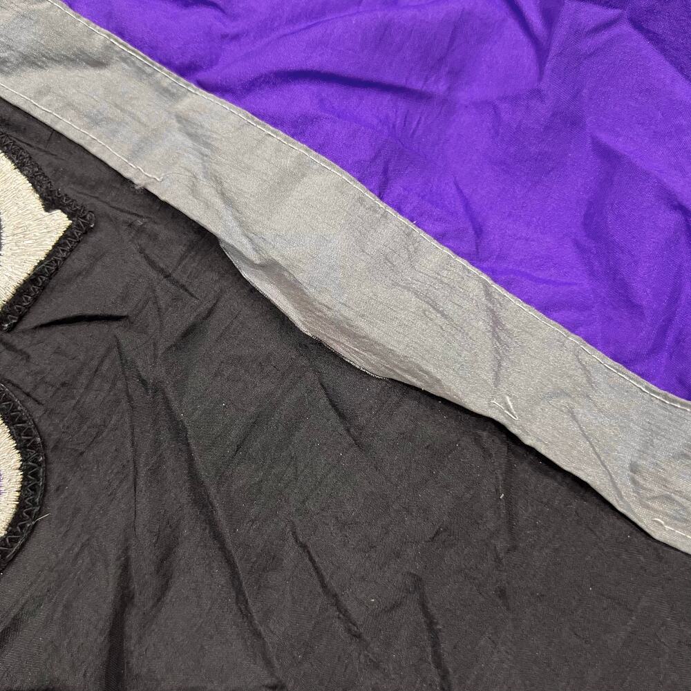 Vintage 90s Colorado Rockies Felco Lined Hooded Windbreaker Jacket Baseball MLB - Picture 9 of 9
